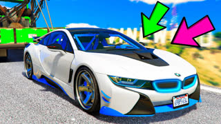GTA 5 - УГНАЛ НОВЫЙ СУПЕРКАР BMW I8 ИЗ БУДУЩЕГО ! - БИТВА ЭВАКУАТОРОВ В GTA 5 ONLINE