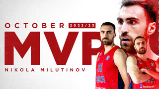 Никола Милутинов - MVP октября | Сезон 2022/23