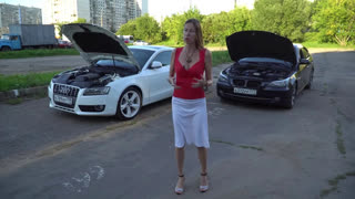 Выбор есть. Тест драйв от Лисы - Ауди против БМВ. Audi vs BMW. Ауди а5 vs БМВ 5. Лиса рулит. Елена Лисовская
